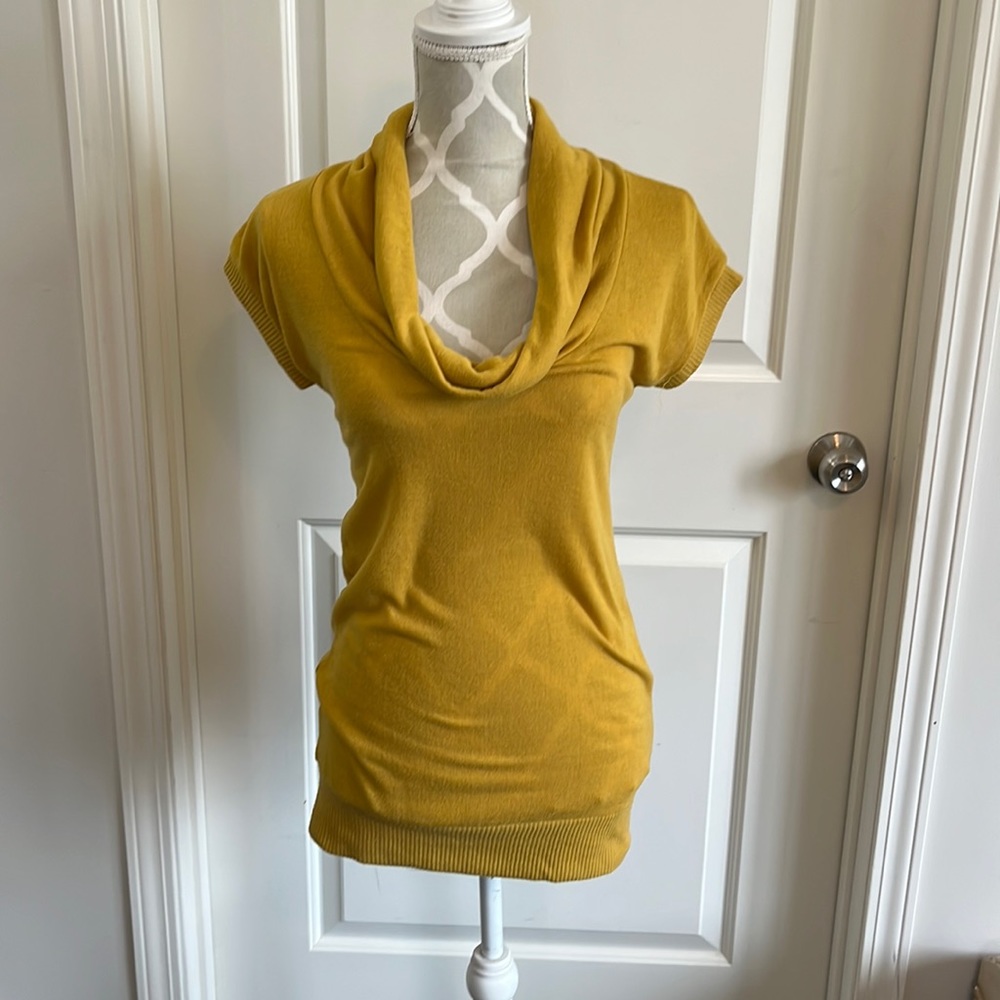 Pure Rebel cowl neck lightweight sweater size large